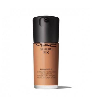 MAC Studio Fix Fluid SPF15 24HR Matte Foundation + Oil Control 30ml. NW25