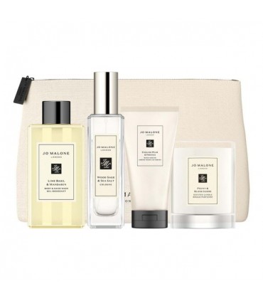 Jo Malone Little Luxuries Collection SET: English Pear & Freesia Cologne Eau de Cologne 30ml. + Wood Sage & Sea Salt Body and Ha