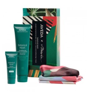 AVEDA Botanical Repair Strengthening Treatment Duo Light + Hair Scarf SET: Botanical Repair Strengthening Leave-In Treatment 100