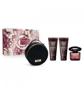 Versace Crystal Noir Eau de Parfum 90ml. +  Shower Gel 100ml. + Body Lotion 100ml. + Kosmetyczna