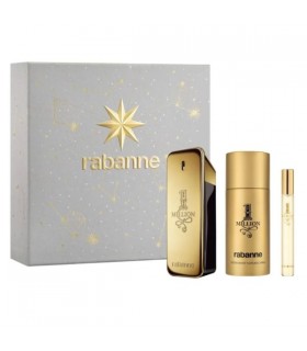 Paco Rabanne 1 Million Eau de Toilette 100ml. + Eau de Toilette 10ml. + Deodorant Spray 150ml. ZESTAW