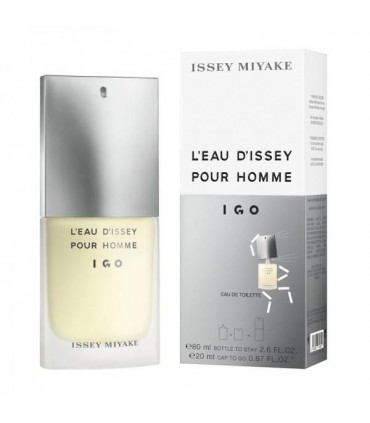 Issey Miyake L eau D Issey IGO pour Homme Woda Toaletowa 80ml. Bottle to Stay + 20ml. Cap to go