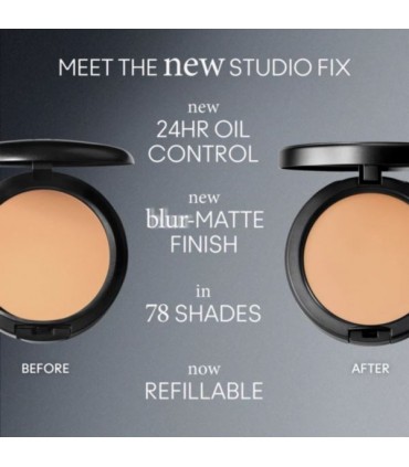 MAC Studio Fix Powder + Foundation 12g. NC15 NEW