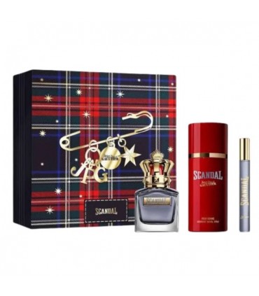 Jean Paul Gaultier Scandal Pour Homme Eau de Toilette 100ml. + Deodorant Spray 150ml. + Eau de Toilette 10ml. ZESTAW