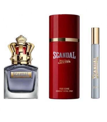 Jean Paul Gaultier Scandal Pour Homme Eau de Toilette 100ml. + Deodorant Spray 150ml. + Eau de Toilette 10ml. ZESTAW