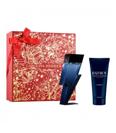 Carolina Herrera Bad Boy Cobalt Eau de Parfum Electrique 100ml. + Shower Gel 100ml. ZESTAW