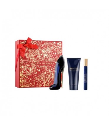 Carolina Herrera Good Girl Eau de Parfum 80ml. + Body Lotion 100ml. + Eau de Parfum 10ml. ZESTAW