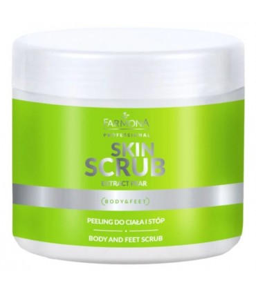 Farmona SKIN SCRUB EXTRACT PEAR Peeling do ciała i stóp 500g.