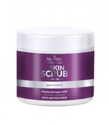 Farmona SKIN SCRUB FOREST FRUITS Peeling do ciała i stóp 500g.