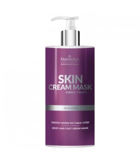 Farmona SKIN CREAM MASK FOREST FRUITS Kremo - maska do ciała i stóp 500ml.
