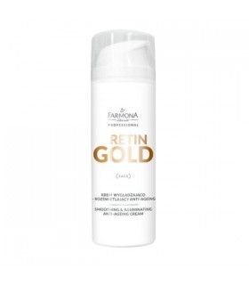 Farmona RETIN GOLD Krem wygładzająco - rozświetlający anti age 150ml.