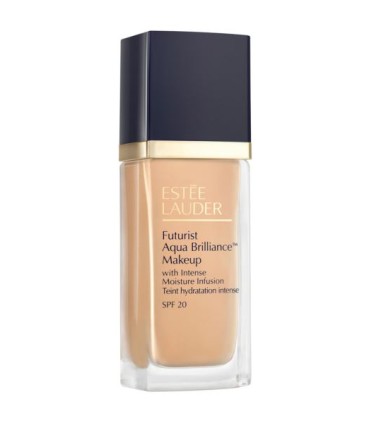 ESTEE LAUDER Futurist Aqua Brilliance Makeup with Intense Moisture Infusion SPF 20 30ml. 1WO Warm Porcelain