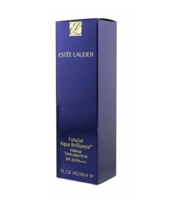 ESTEE LAUDER Futurist Aqua Brilliance Makeup with Intense Moisture Infusion SPF 20 30ml. 1WO Warm Porcelain