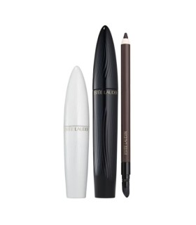 Estee Lauder SET Optical Illusions Turbo Lash Trio: Turbo Lash High Powered Volume + Length Mascara 8ml. 01 black + Turbo Lash N