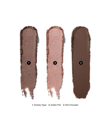 Bobbi Brown SET Swipe And Go Eye Trio: Long-Wear Cream Shadow Stick 1,6g. Golden Pink + Long-Wear Cream Shadow Stick 1,6g. Smoke