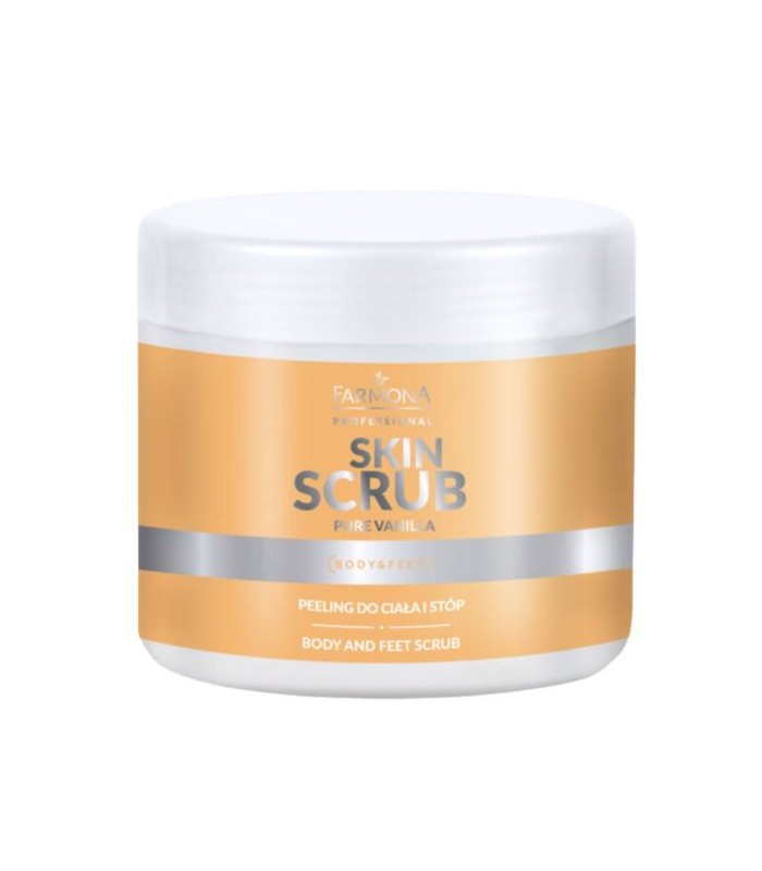 Farmona SKIN SCRUB PURE VANILLA Peeling do ciała i stóp 500g.