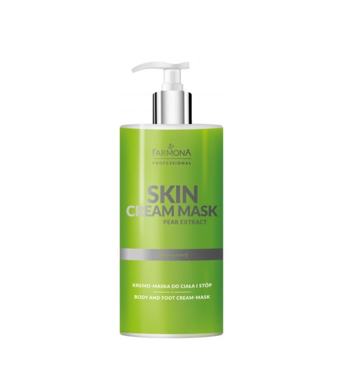 Farmona SKIN CREAM MASK PEAR EXTRACT Kremo - maska do ciała i stóp 500ml.