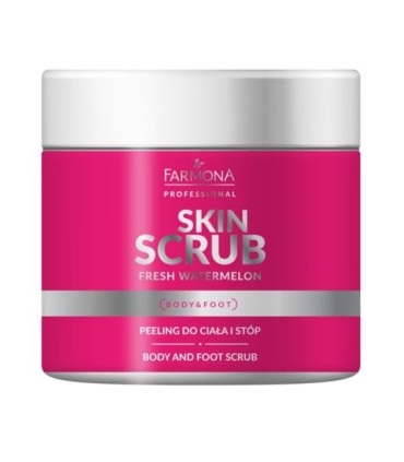 Farmona SKIN SCRUB EXTRACT FRESH WATERMELON Peeling do ciała i stóp 500g.