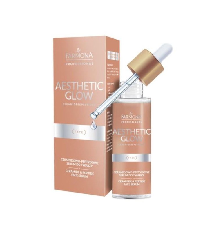 Farmona AESTHETIC GLOW - Ceramidowo - Peptydowe serum do twarzy 30ml.