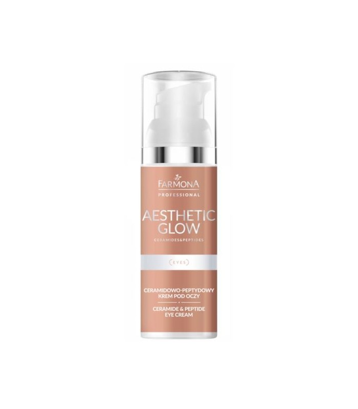Farmona AESTHETIC GLOW Ceramidowo - Peptydowy krem pod oczy 50ml.