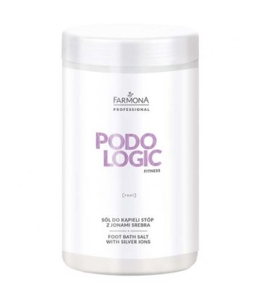 Farmona PODOLOGIC FITNESS Antybakteryjna sól do kąpieli stóp z jonami srebra 1400g.