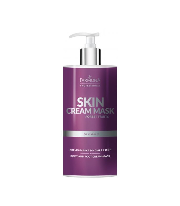 Farmona SKIN CREAM MASK FOREST FRUITS Kremo - maska do ciała i stóp 500ml.