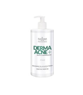 Farmona DERMAACNE+ Gruszkowy żel do mycia twarzy 500ml.