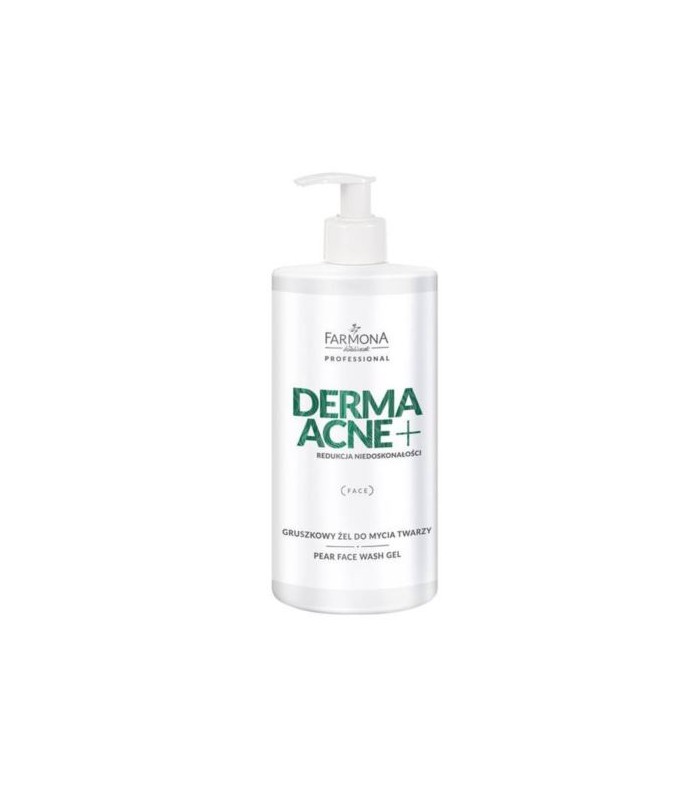 Farmona DERMAACNE+ Gruszkowy żel do mycia twarzy 500ml.