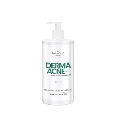 Farmona DERMAACNE+ Gruszkowy żel do mycia twarzy 500ml.