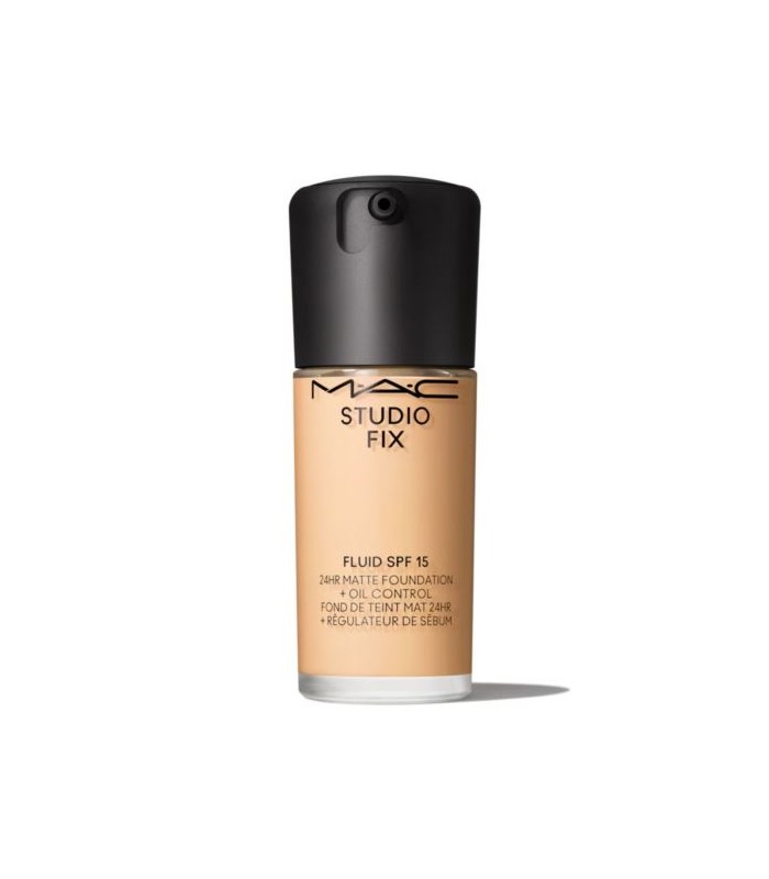MAC Studio Fix Fluid SPF15 24HR Matte Foundation + Oil Control 30ml. NC15