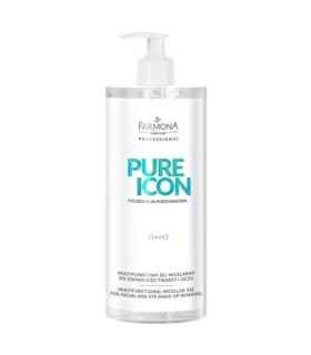 Farmona PURE ICON Multifunkcyjny żel micelarny do demakijażu twarzy i oczu 500ml.