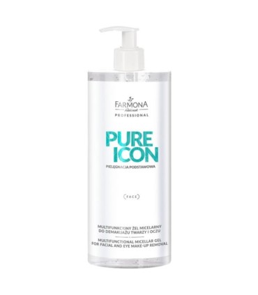 Farmona PURE ICON Multifunkcyjny żel micelarny do demakijażu twarzy i oczu 500ml.