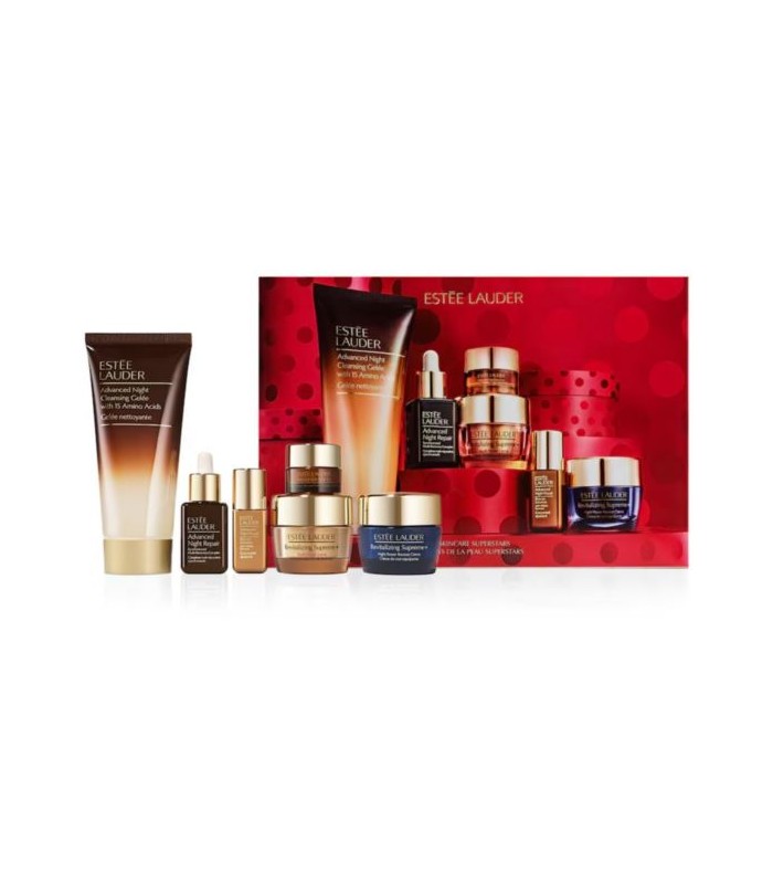 Estee Lauder SET Skincare Superstars: Advanced Night Cleansing Gelee 100ml.+ Advanced Night Repair Synchronized Multi-Recovery C