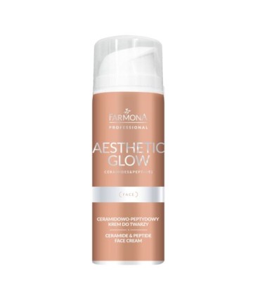 Farmona AESTHETIC GLOW Ceramidowo - Peptydowy krem do twarzy 150ml.