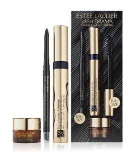 Estee Lauder SET Lash Drama: Sumptuous Extreme Mascara 8ml. 01 Extreme Black + Advanced Night Repair Eye Supercharged Gel-Cream 