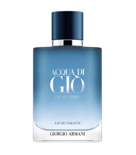 Giorgio Armani Acqua di Gio Profondo Eau de tOALETTE 100ml. Refillable Spray UNBOX