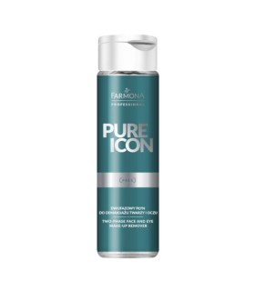 Farmona PURE ICON Dwufazowy płyn do demakijażu twarzy i oczu 250ml.